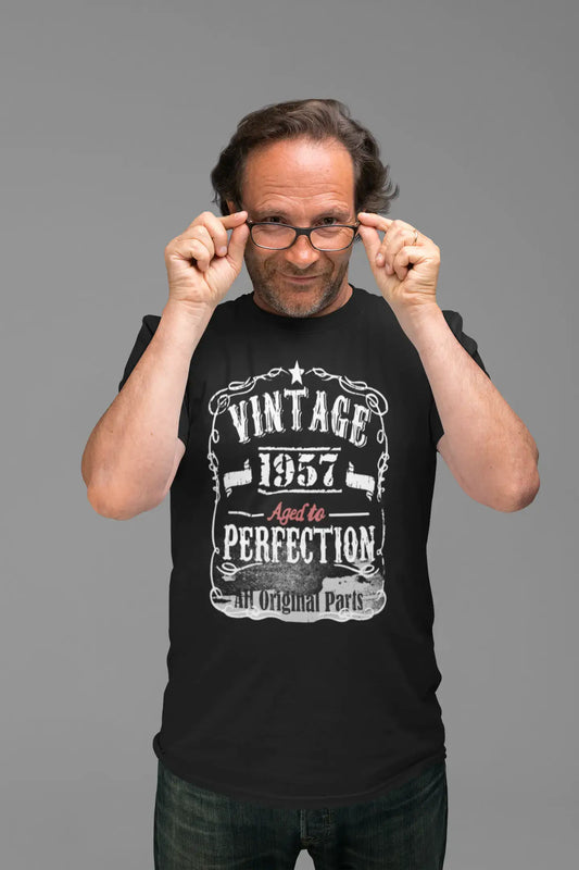 Homme Tee Vintage T Shirt 1957 Vintage Aged to Perfection