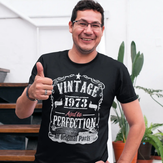 Homme Tee Vintage T Shirt 1973 Vintage Aged to Perfection