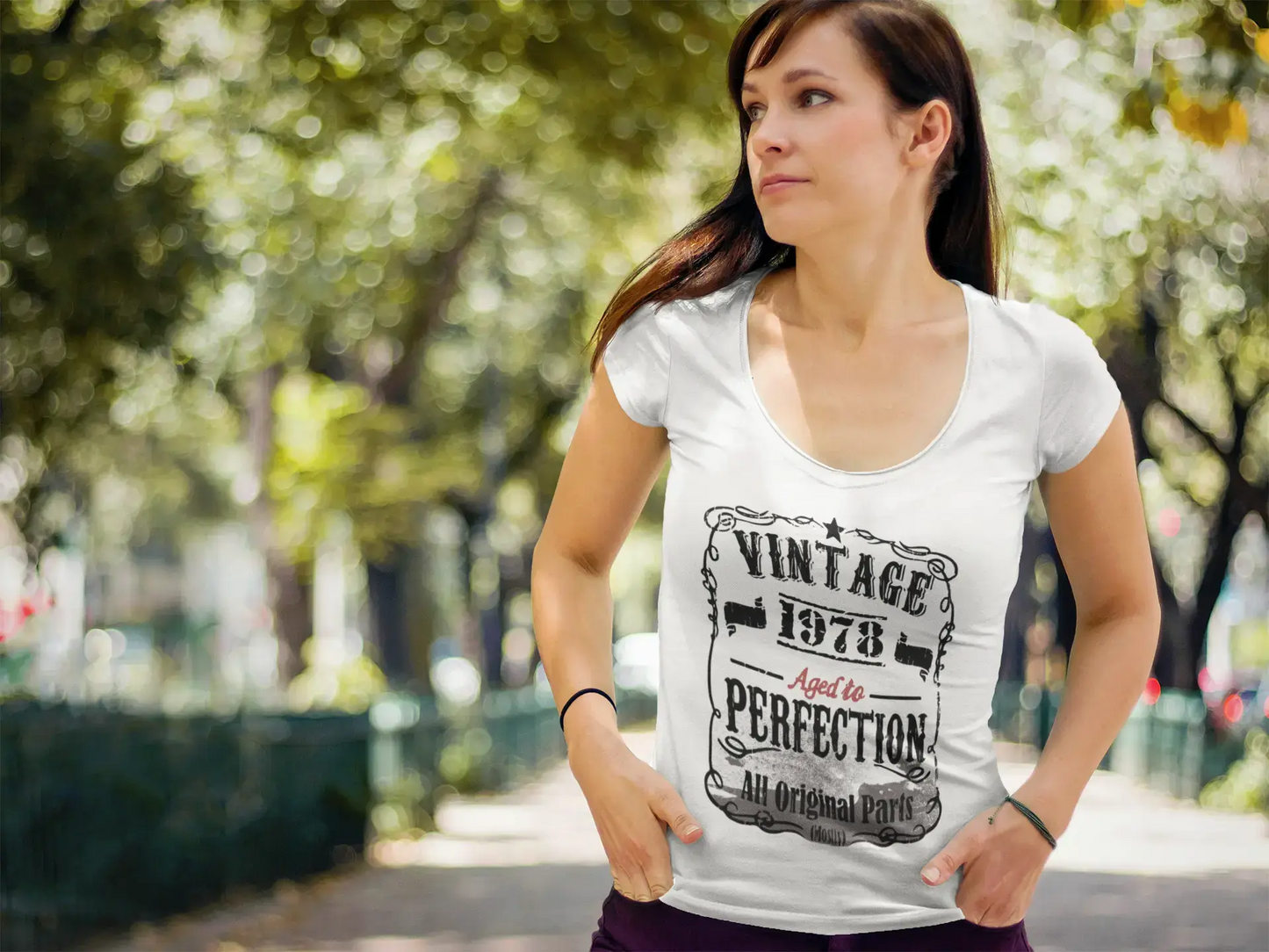 Femme Tee Vintage T-Shirt 1978 Vintage Aged to Perfection