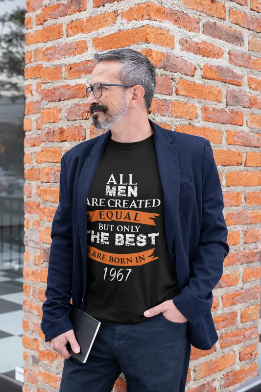 Homme Tee Vintage T Shirt 1967, Only The Best are Born in 1967