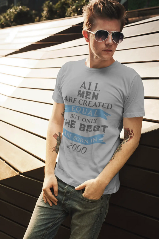 Homme Tee Vintage T Shirt 2000, Only The Best are Born in 2000
