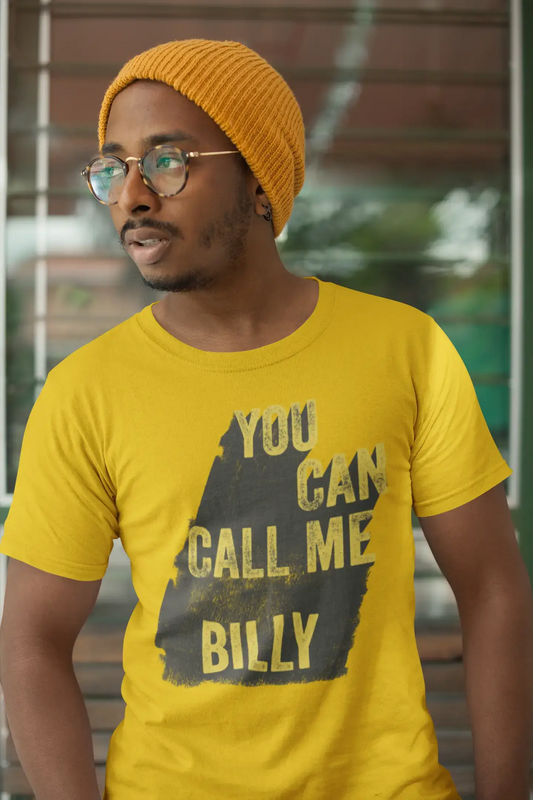 Billy, You Can Call Me Billy Men's T shirt Lemon Birthday Gift 00537