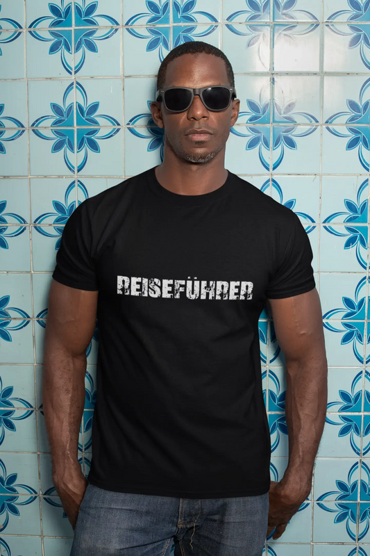 reiseführer Men's T shirt Black Birthday Gift 00548