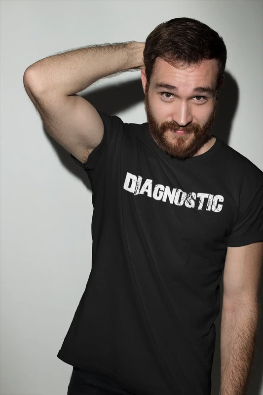 diagnostic Men's T shirt Black Birthday Gift 00549