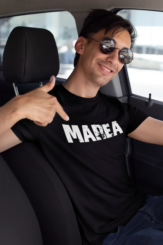 marea Men's T shirt Black Birthday Gift Round Neck 00550