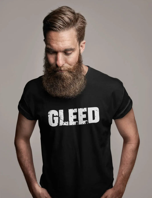 gleed Men's Retro T shirt <span>Noir</span> <span>Anniversaire</span> <span>Cadeau</span> 00553