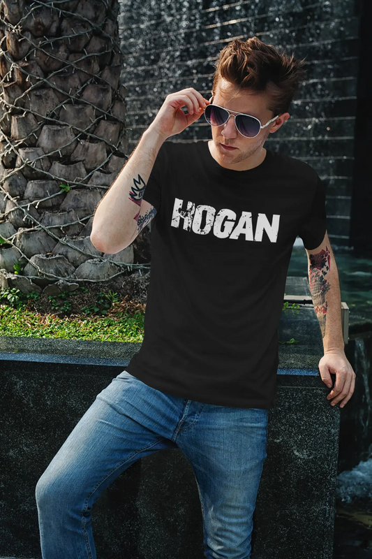 hogan Men's Retro T shirt Black Birthday Gift 00553