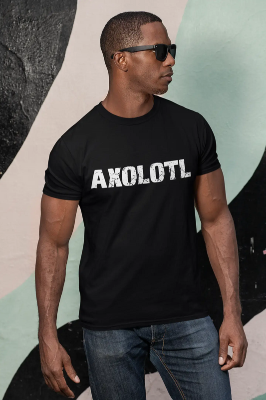 Homme T Shirt Graphique Imprimé Vintage Tee Axolotl