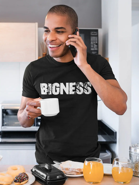 Homme T Shirt Graphique Imprimé Vintage Tee Bigness