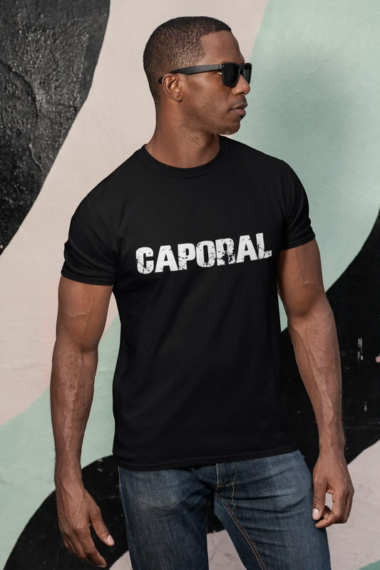 Homme T Shirt Graphique Imprimé Vintage Tee caporal
