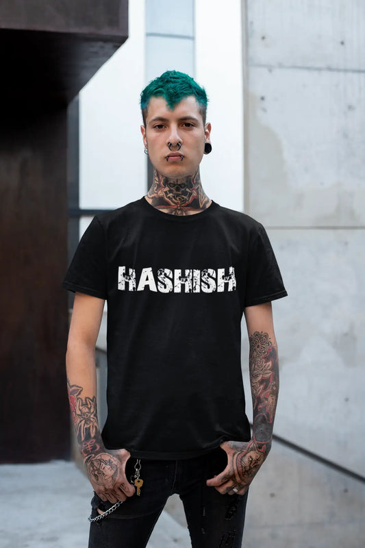 hashish Men's Vintage T shirt Black Birthday Gift 00555