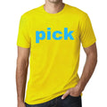Men's Graphic T-Shirt Pick Eco-Friendly Limited Edition Short Sleeve Tee-Shirt Vintage Birthday Gift Novelty