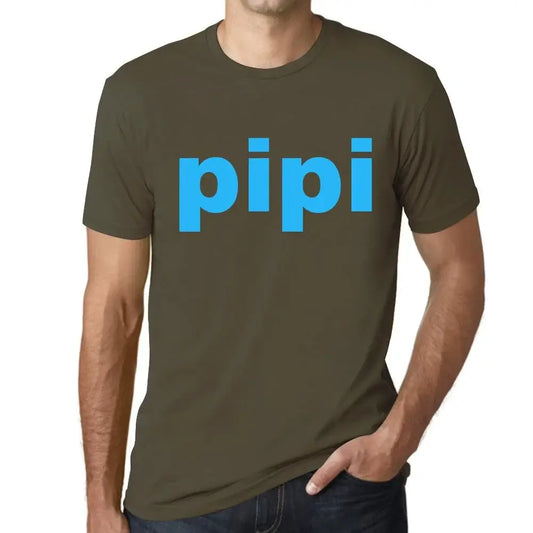 Men's Graphic T-Shirt Pipi Eco-Friendly Limited Edition Short Sleeve Tee-Shirt Vintage Birthday Gift Novelty