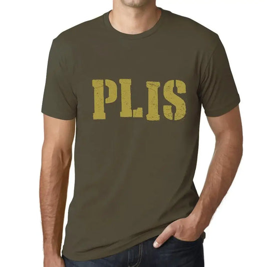 Men's Graphic T-Shirt Plis Eco-Friendly Limited Edition Short Sleeve Tee-Shirt Vintage Birthday Gift Novelty