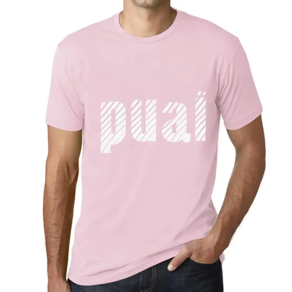 Men's Graphic T-Shirt Puai Eco-Friendly Limited Edition Short Sleeve Tee-Shirt Vintage Birthday Gift Novelty
