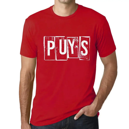 Men's Graphic T-Shirt Puys Eco-Friendly Limited Edition Short Sleeve Tee-Shirt Vintage Birthday Gift Novelty