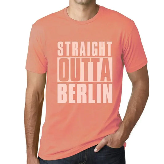 Men's Graphic T-Shirt  Berlin Limited Edition Short Sleeve Tee-Shirt Vintage Birthday Gift Novelty