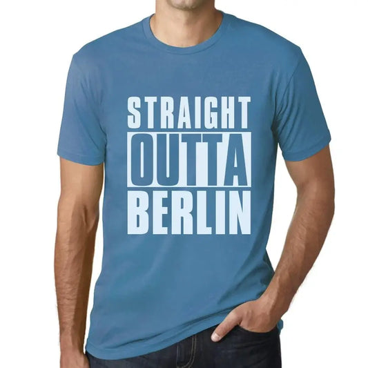 Men's Graphic T-Shirt  Berlin Limited Edition Short Sleeve Tee-Shirt Vintage Birthday Gift Novelty