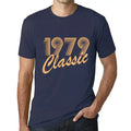 Men's Graphic T-Shirt Classic 1979 45th Birthday Anniversary 45 Year Old Gift 1979 Vintage Eco-Friendly Short Sleeve Novelty Tee