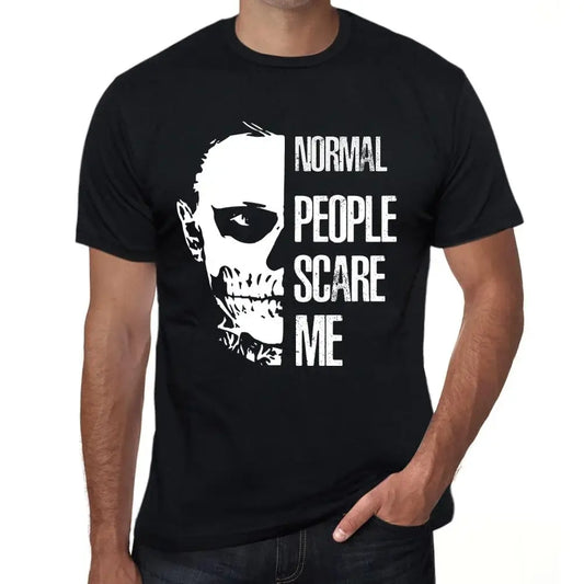 Men's Graphic T-Shirt Normal People Scare Me Eco-Friendly Limited Edition Short Sleeve Tee-Shirt Vintage Birthday Gift Novelty