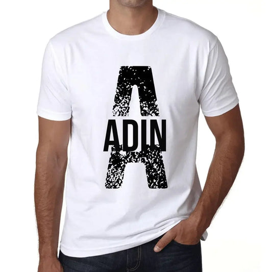 Men's Graphic T-Shirt Adin Limited Edition Short Sleeve Tee-Shirt Vintage Birthday Gift Novelty