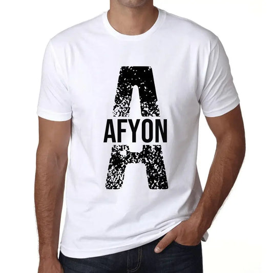 Men's Graphic T-Shirt Afyon Limited Edition Short Sleeve Tee-Shirt Vintage Birthday Gift Novelty