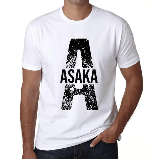 Men's Graphic T-Shirt Asaka Limited Edition Short Sleeve Tee-Shirt Vintage Birthday Gift Novelty