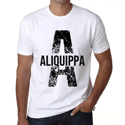 Men's Graphic T-Shirt Aliquippa Limited Edition Short Sleeve Tee-Shirt Vintage Birthday Gift Novelty
