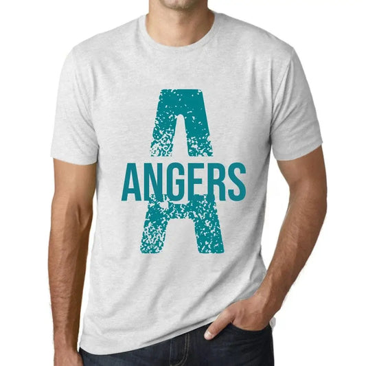 Men's Graphic T-Shirt Angers Limited Edition Short Sleeve Tee-Shirt Vintage Birthday Gift Novelty
