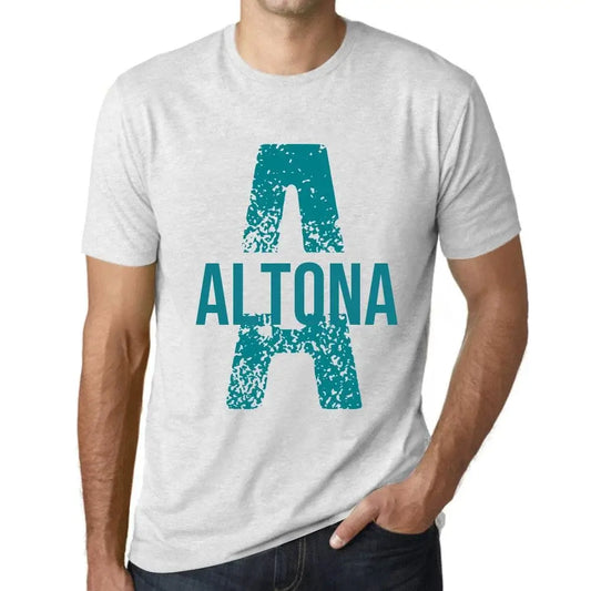 Men's Graphic T-Shirt Altona Limited Edition Short Sleeve Tee-Shirt Vintage Birthday Gift Novelty