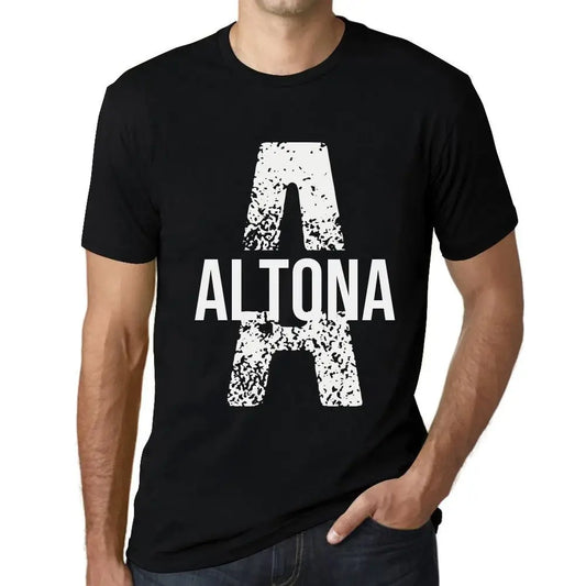 Men's Graphic T-Shirt Altona Limited Edition Short Sleeve Tee-Shirt Vintage Birthday Gift Novelty