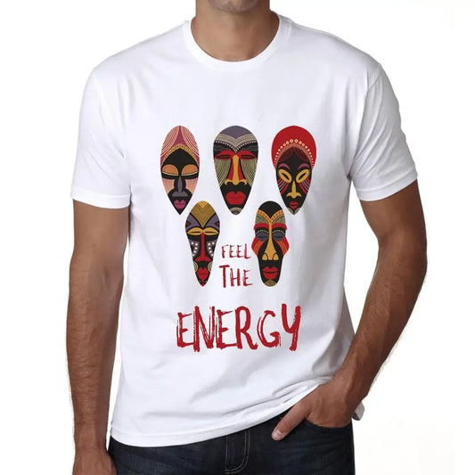 Men's Graphic T-Shirt Native Feel The Energy Eco-Friendly Limited Edition Short Sleeve Tee-Shirt Vintage Birthday Gift Novelty