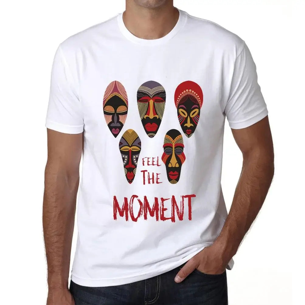 Men's Graphic T-Shirt Native Feel The Moment Eco-Friendly Limited Edition Short Sleeve Tee-Shirt Vintage Birthday Gift Novelty