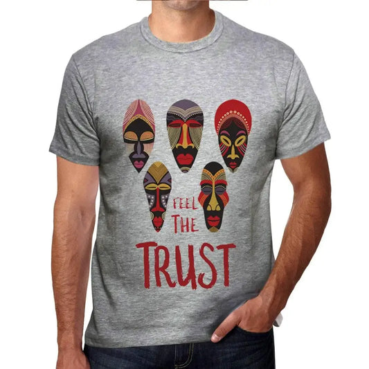 Men's Graphic T-Shirt Native Feel The Trust Eco-Friendly Limited Edition Short Sleeve Tee-Shirt Vintage Birthday Gift Novelty