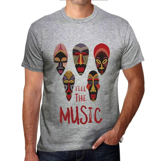Men's Graphic T-Shirt Native Feel The Music Eco-Friendly Limited Edition Short Sleeve Tee-Shirt Vintage Birthday Gift Novelty