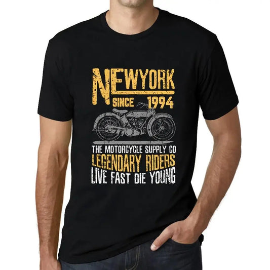 Men's Graphic T-Shirt Motorcycle Legendary Riders Since 1994 30th Birthday Anniversary 30 Year Old Gift 1994 Vintage Eco-Friendly Short Sleeve Novelty Tee