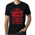Men's Graphic T-Shirt California Trading Since 1968 56th Birthday Anniversary 56 Year Old Gift 1968 Vintage Eco-Friendly Short Sleeve Novelty Tee