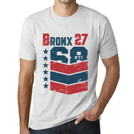Men's Graphic T-Shirt Bronx 27 27th Birthday Anniversary 27 Year Old Gift 1997 Vintage Eco-Friendly Short Sleeve Novelty Tee
