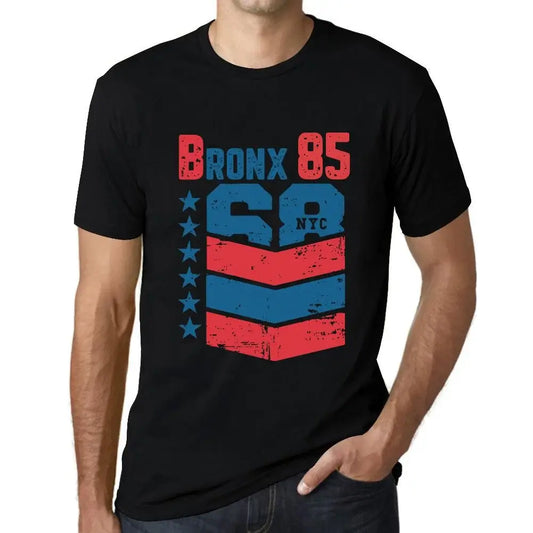 Men's Graphic T-Shirt Bronx 85 85th Birthday Anniversary 85 Year Old Gift 1939 Vintage Eco-Friendly Short Sleeve Novelty Tee
