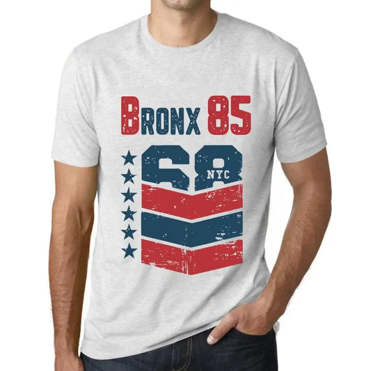 Men's Graphic T-Shirt Bronx 85 85th Birthday Anniversary 85 Year Old Gift 1939 Vintage Eco-Friendly Short Sleeve Novelty Tee