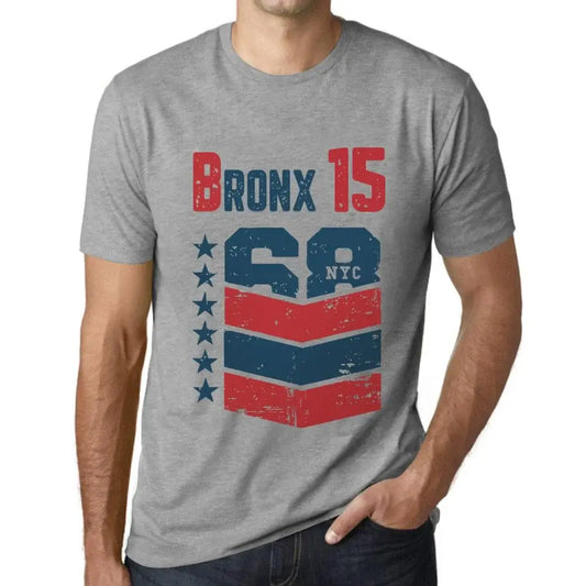 Men's Graphic T-Shirt Bronx 15 15th Birthday Anniversary 15 Year Old Gift 2009 Vintage Eco-Friendly Short Sleeve Novelty Tee