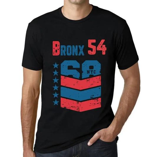 Men's Graphic T-Shirt Bronx 54 54th Birthday Anniversary 54 Year Old Gift 1970 Vintage Eco-Friendly Short Sleeve Novelty Tee