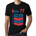 Men's Graphic T-Shirt Bronx 77 77th Birthday Anniversary 77 Year Old Gift 1947 Vintage Eco-Friendly Short Sleeve Novelty Tee