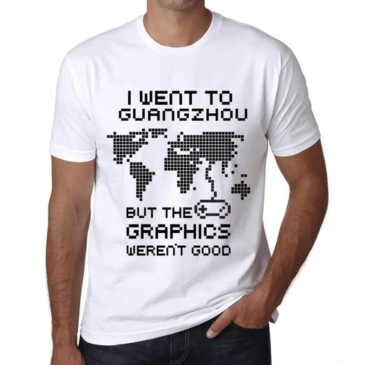 Men's Graphic T-Shirt I Went To Guangzhou But The Graphics Weren’t Good Eco-Friendly Limited Edition Short Sleeve Tee-Shirt Vintage Birthday Gift Novelty