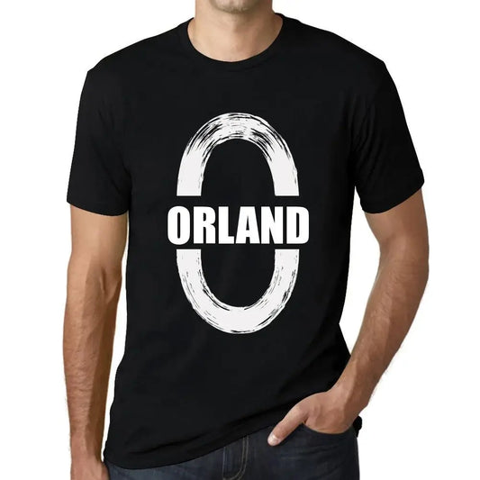 Men's Graphic T-Shirt Orland Limited Edition Short Sleeve Tee-Shirt Vintage Birthday Gift Novelty