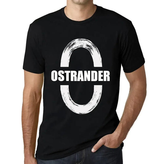 Men's Graphic T-Shirt Ostrander Limited Edition Short Sleeve Tee-Shirt Vintage Birthday Gift Novelty