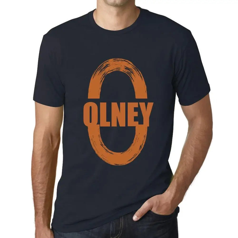 Men's Graphic T-Shirt Olney Limited Edition Short Sleeve Tee-Shirt Vintage Birthday Gift Novelty