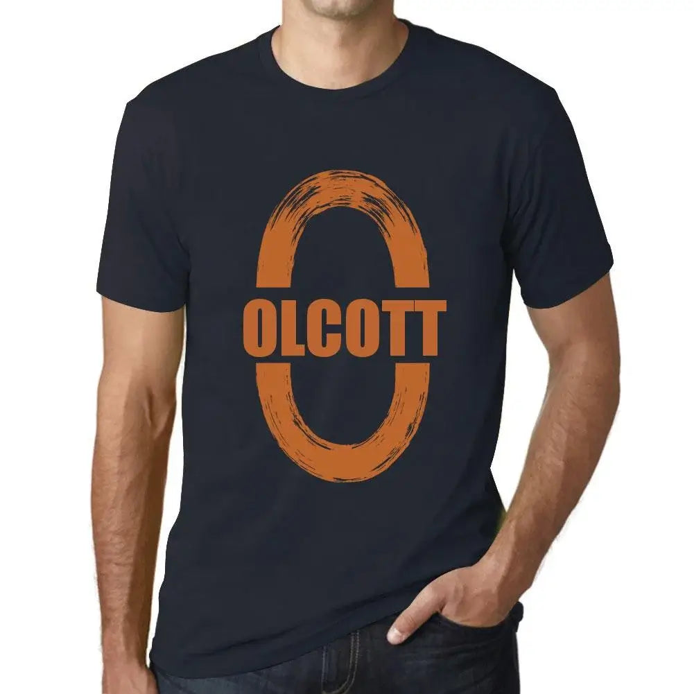Men's Graphic T-Shirt Olcott Limited Edition Short Sleeve Tee-Shirt Vintage Birthday Gift Novelty