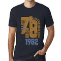 Men's Graphic T-Shirt Superior Urban Style Since 1982 42nd Birthday Anniversary 42 Year Old Gift 1982 Vintage Eco-Friendly Short Sleeve Novelty Tee