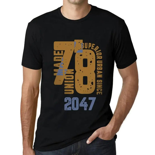Men's Graphic T-Shirt Superior Urban Style Since 2047